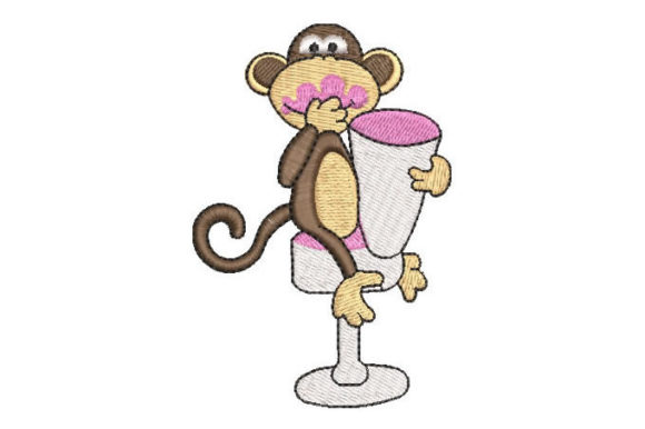A Cute Baby Monkey Embroidery Design: Designer's Review