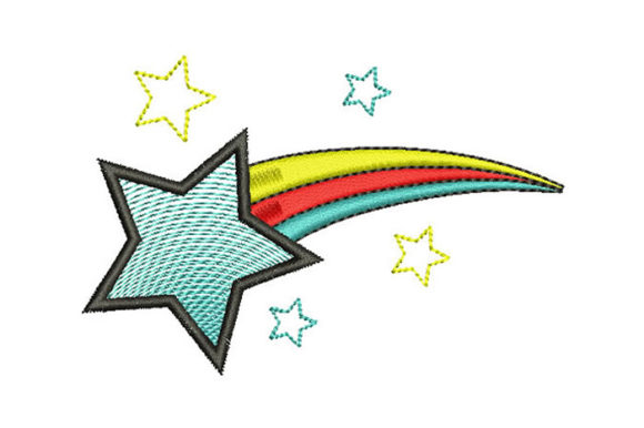 A Designer's Review: Christmas Shooting Star for Boutique Sweatshirts