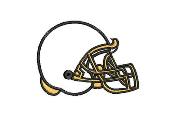 A Football Helmet Design That Stitches with Character