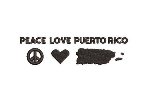 A Holiday Embroidery Designer's Review of Peace Love Puerto Rico