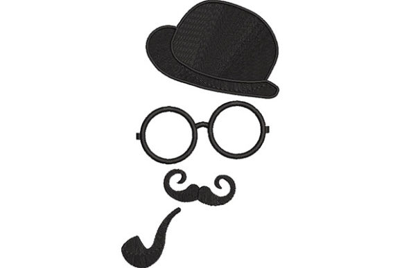 An Embroidery Seller's Review of Man Smoking a Pipe