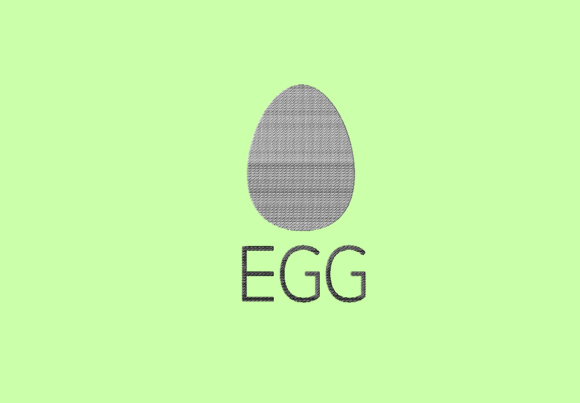 Crafting Success: A Maker’s Review of the ‘Egg’ Embroidery Design