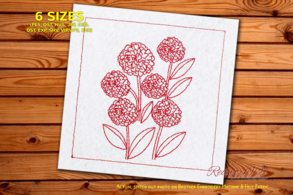 Daisy Zinnia Flowers: A Seasonal Embroidery Review