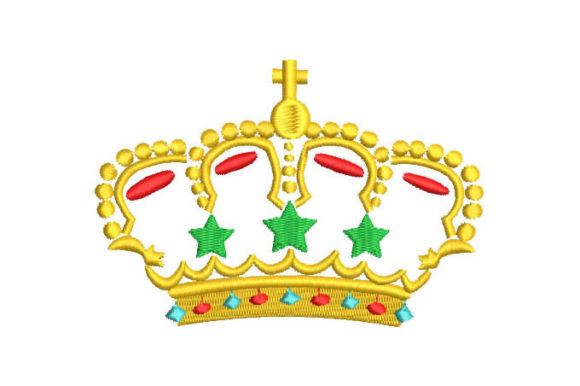 Evaluating Crown with Stars for Your Embroidery Product Line