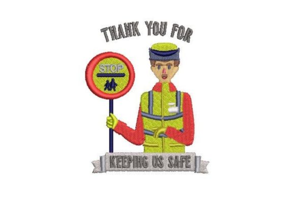 Lollipop Man Thank You for Keeping Us Safe