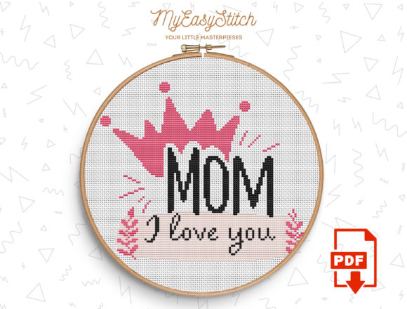 Mom I Love You Cross Stitch Pattern: A Designer's Seasonal Review