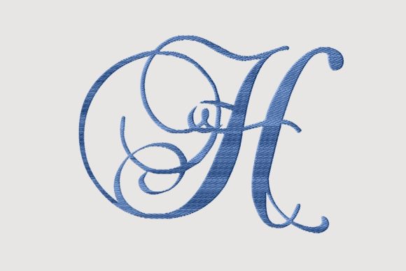 Monogram H Cursive Script Letter: A Designer's Review