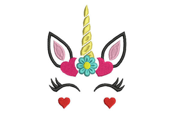 Reviewing the Unicorn with Hearts Embroidery Design for Apparel