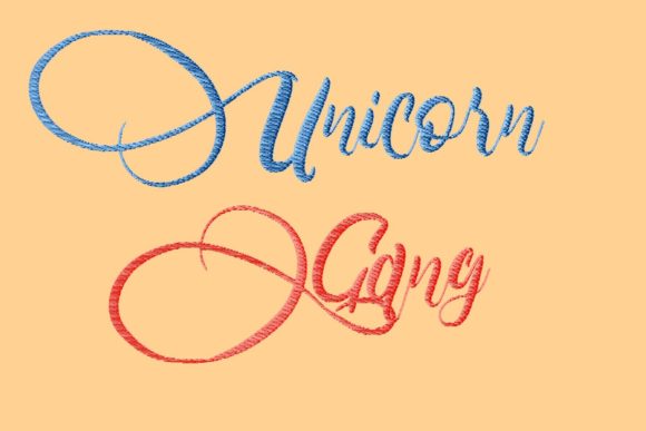 Unicorn Gang Lettering: A Designer's Review for Personalized Gifts